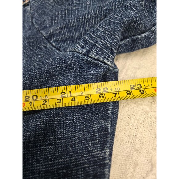 Duck Head Jeans Co. Stretch Denim Jacket Womens XL Button Front - Picture 6 of 8